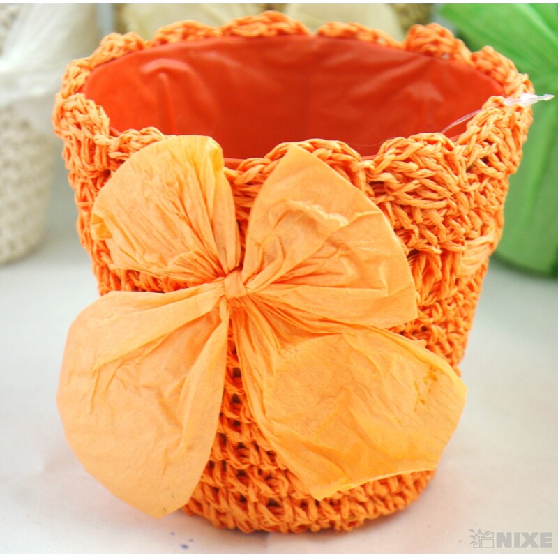 KVĚTINÁČ PAPÍR 13x14cm*MIX BAREV