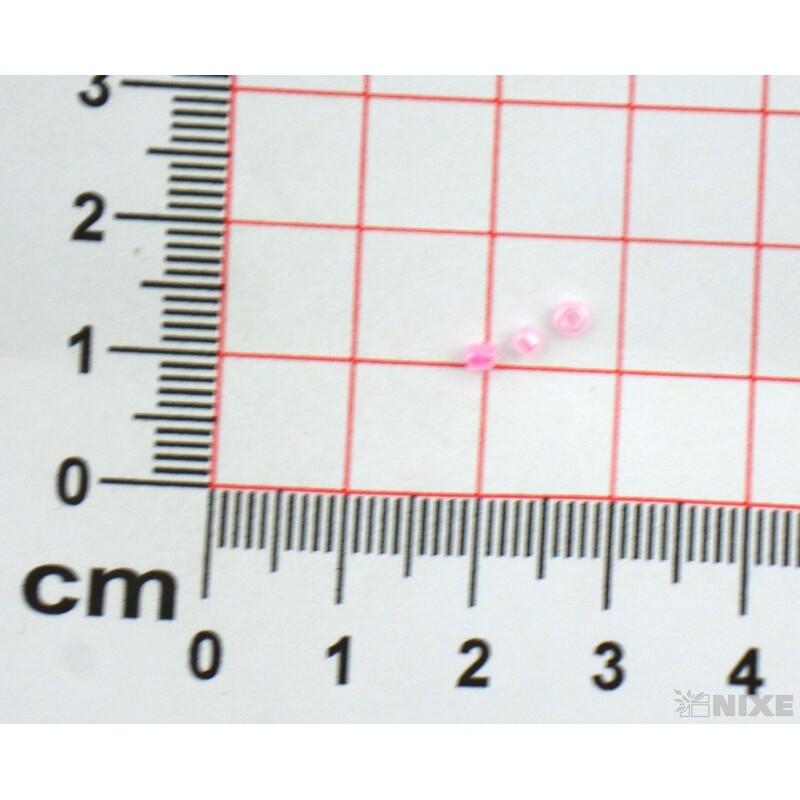 SKLENĚNÉ KORÁLKY 2mm 50g*RŮŽOVÁ