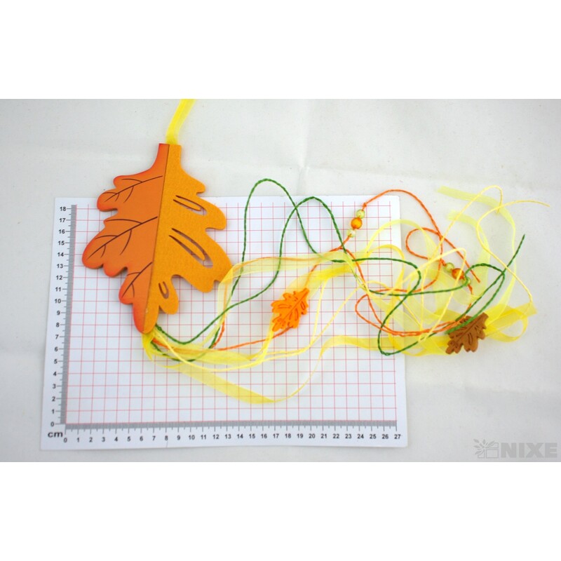 ZÁVĚS LIST 16x65cm*MIX BAREV