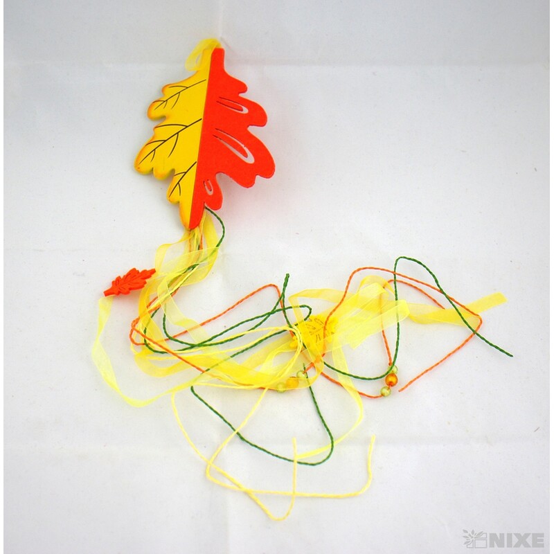 ZÁVĚS LIST 16x65cm*MIX BAREV