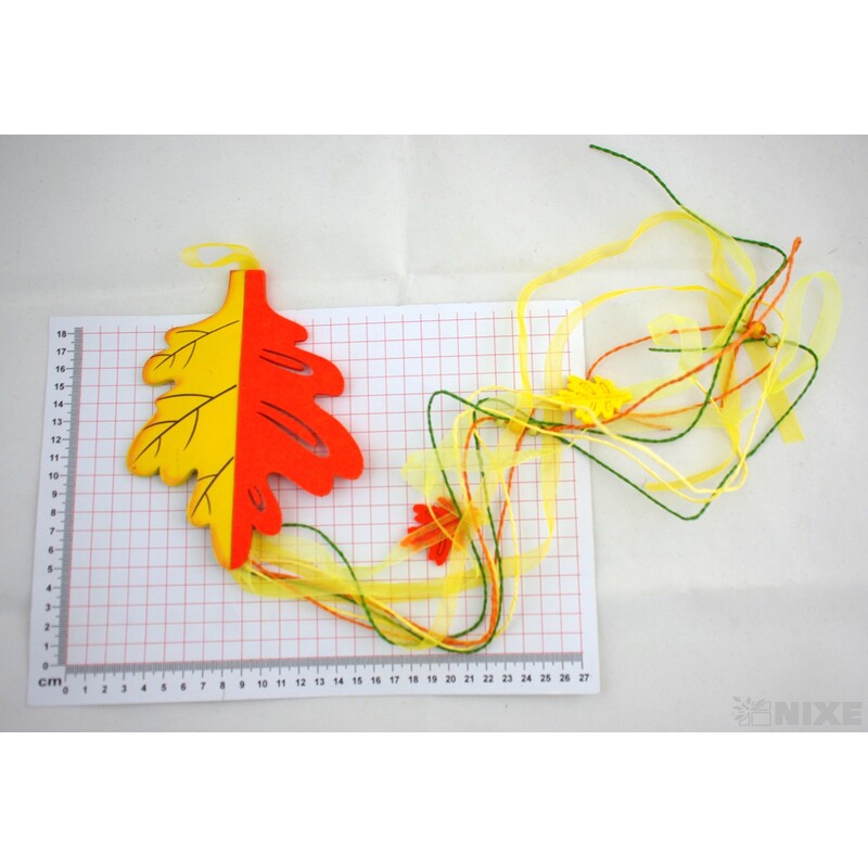 ZÁVĚS LIST 16x65cm*MIX BAREV