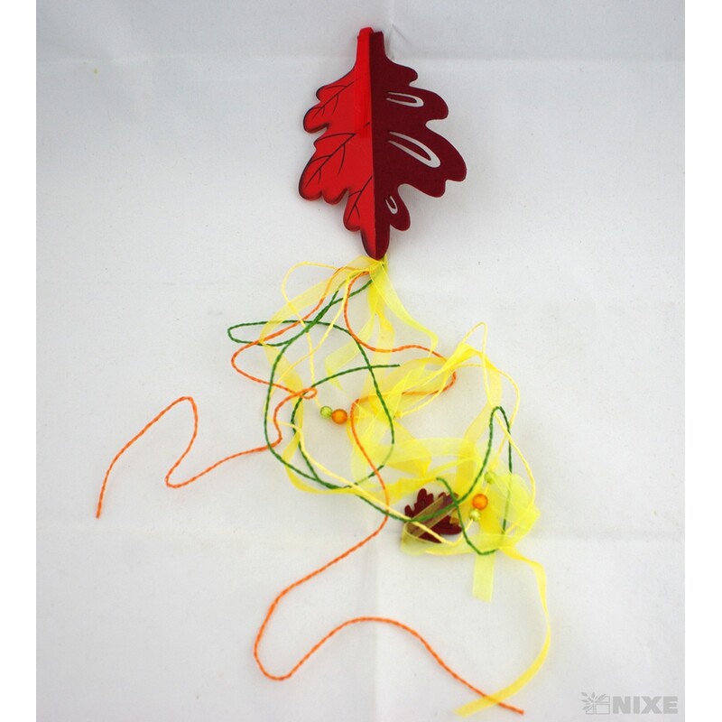 ZÁVĚS LIST 16x65cm*MIX BAREV