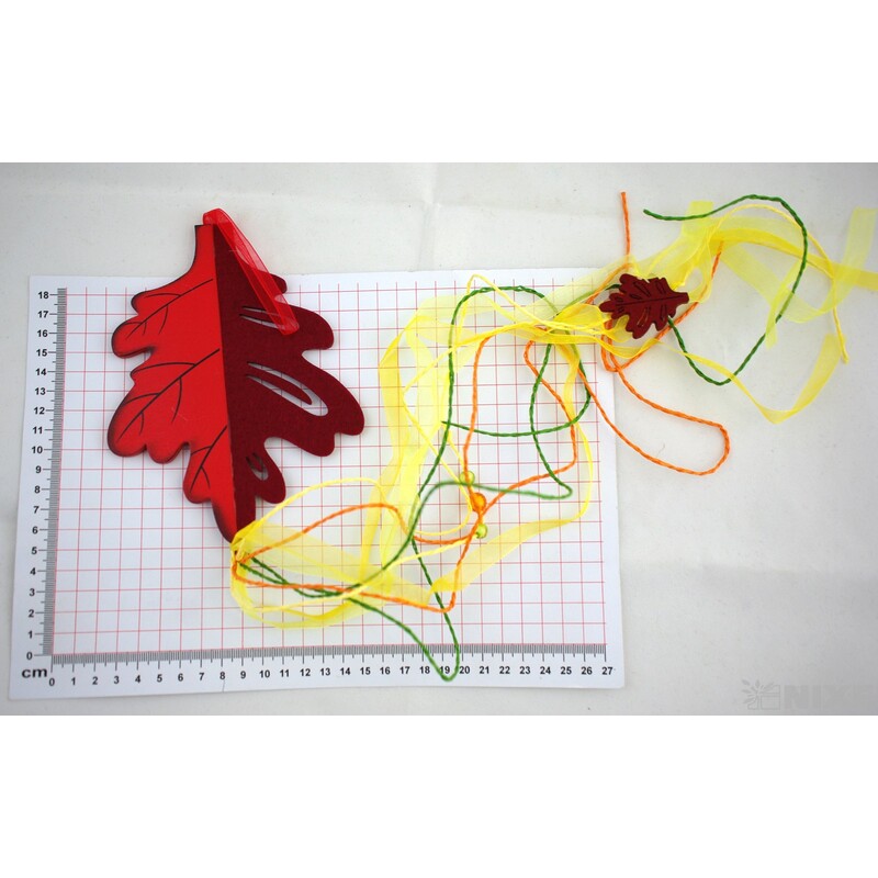 ZÁVĚS LIST 16x65cm*MIX BAREV