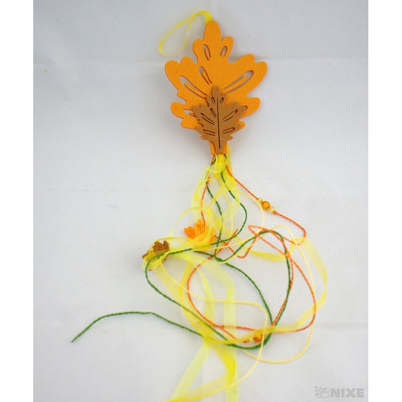 ZÁVĚS LIST FILC 16x65cm*MIX BAREV