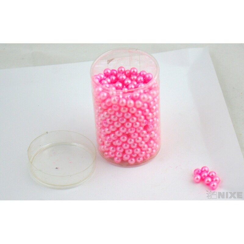 KORÁLKY 8mm*RŮŽOVÁ SV.