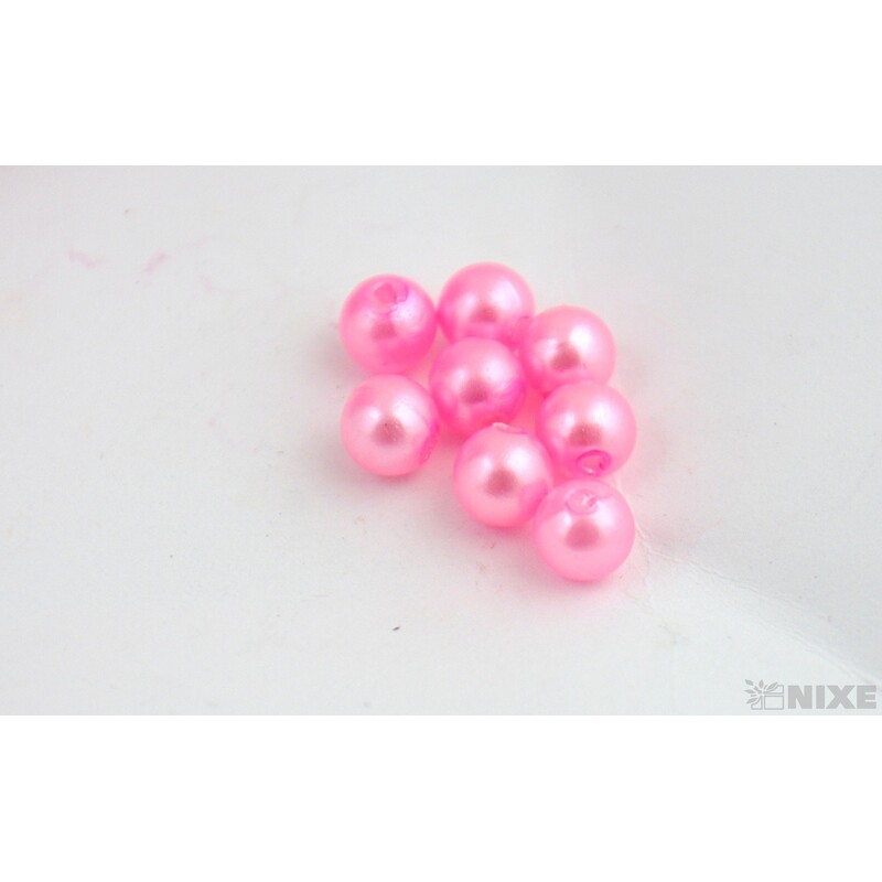 KORÁLKY 8mm*RŮŽOVÁ SV.