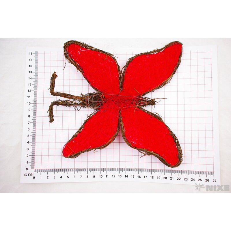 ZÁVĚS MOTÝL 17x20cm*MIX BAREV