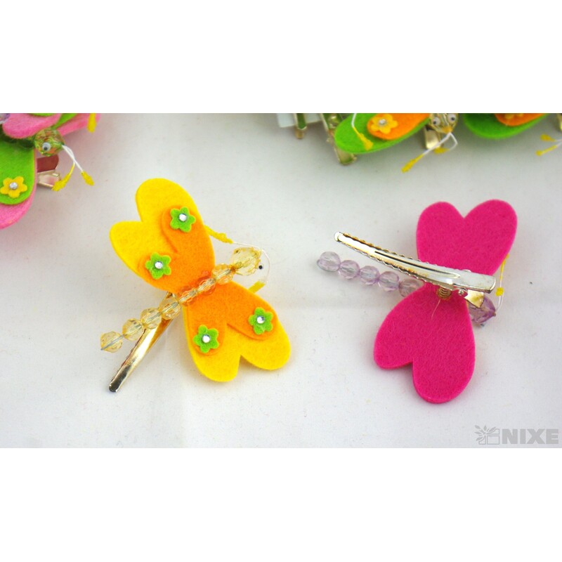 OZDOBNÝ KOLÍČEK VÁŽKA 7cm 12ks*MIX BAREV