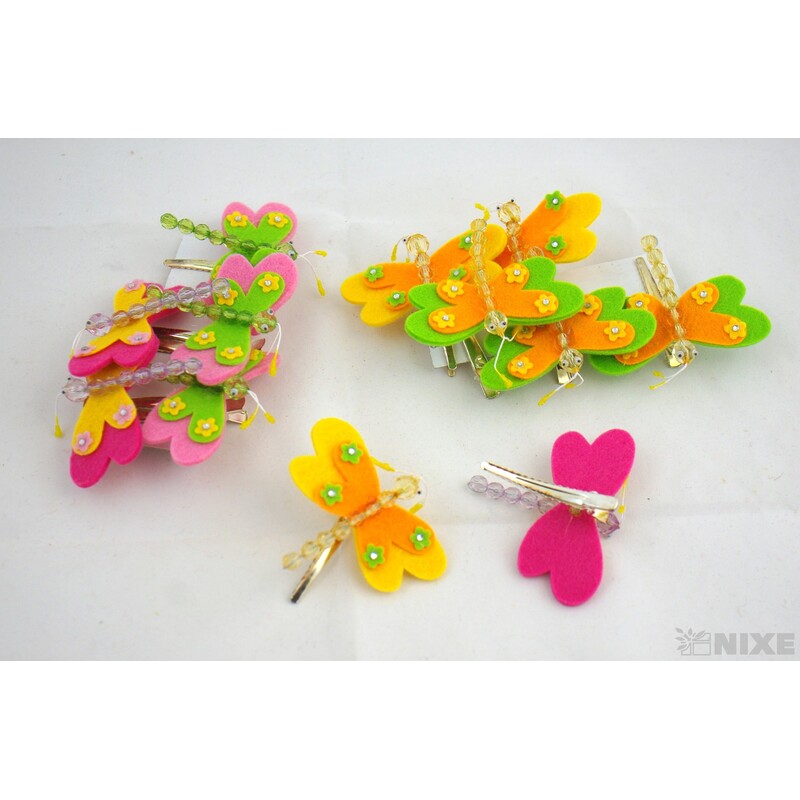 OZDOBNÝ KOLÍČEK VÁŽKA 7cm 12ks*MIX BAREV