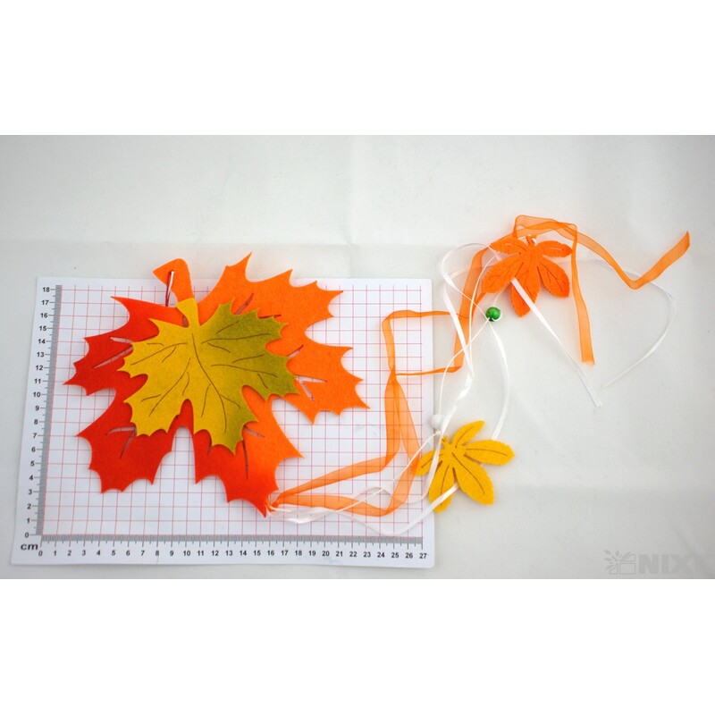 ZÁVĚS FILC LIST 20x75cm*