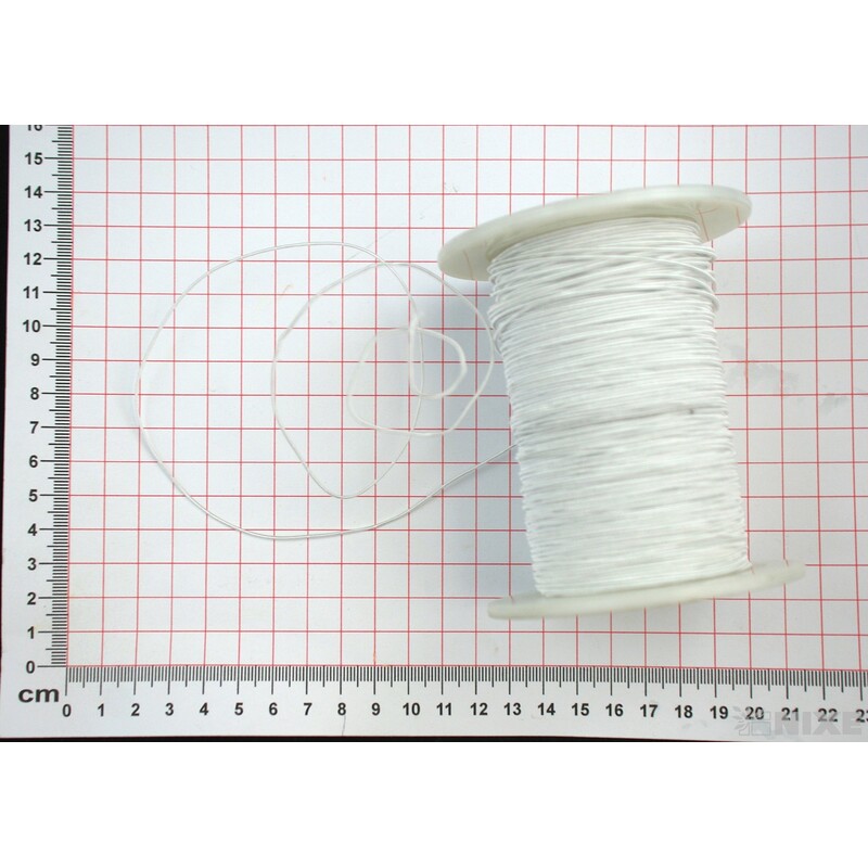 GYMPA SLABÁ CÍVKA 1mmx100m*BÍLÁ 915077