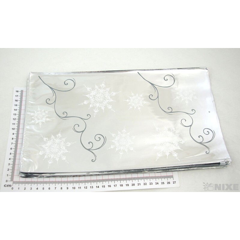 20x35cm VLOČKY M SÁČEK*STŘÍBRNÁ