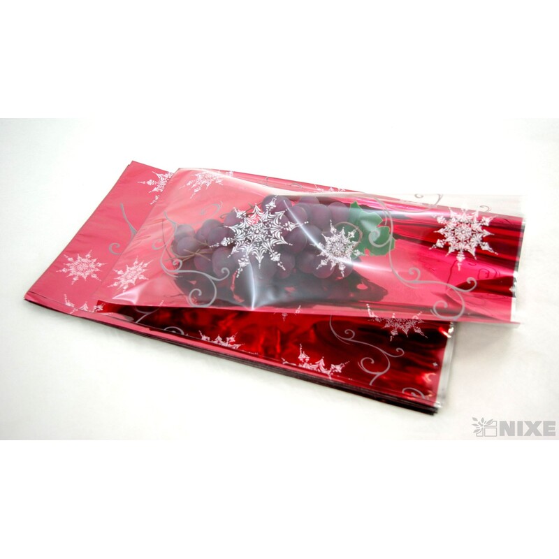 20x35cm VLOČKY B SÁČEK*ČERVENÁ