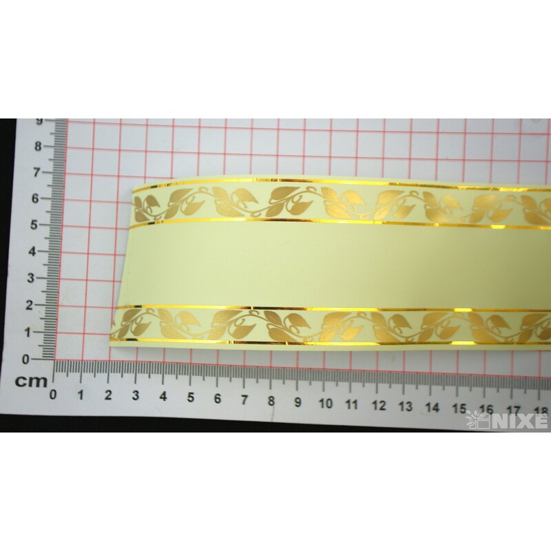 POHŘEBNÍ PÁSEK 60mmx50yd TISK*KRÉMOVÁ