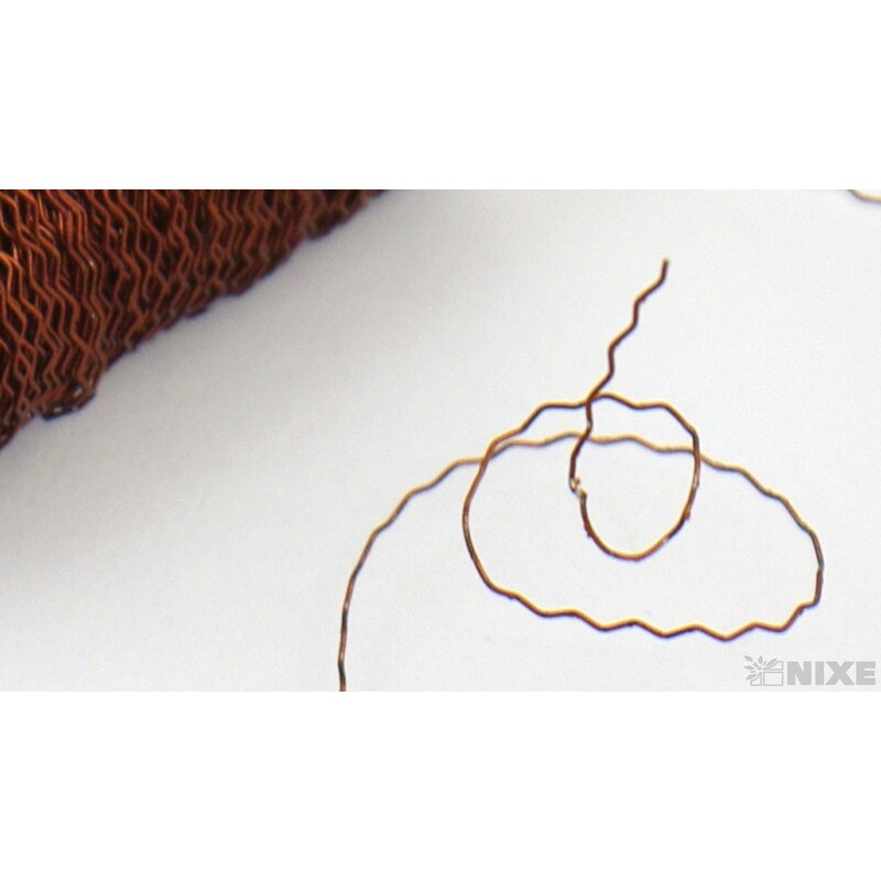 DRÁT EFFEKT PL 0,3mm 30g*HNĚDÁ