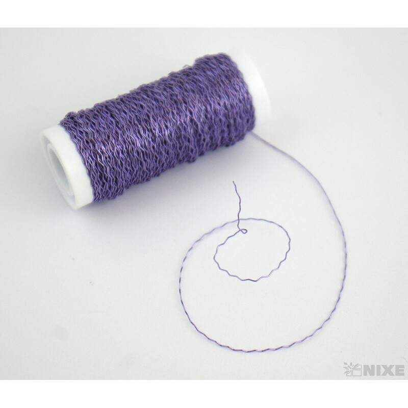 DRÁT EFFEKT PL 0,3mm 30g*FIALOVÁ SV.