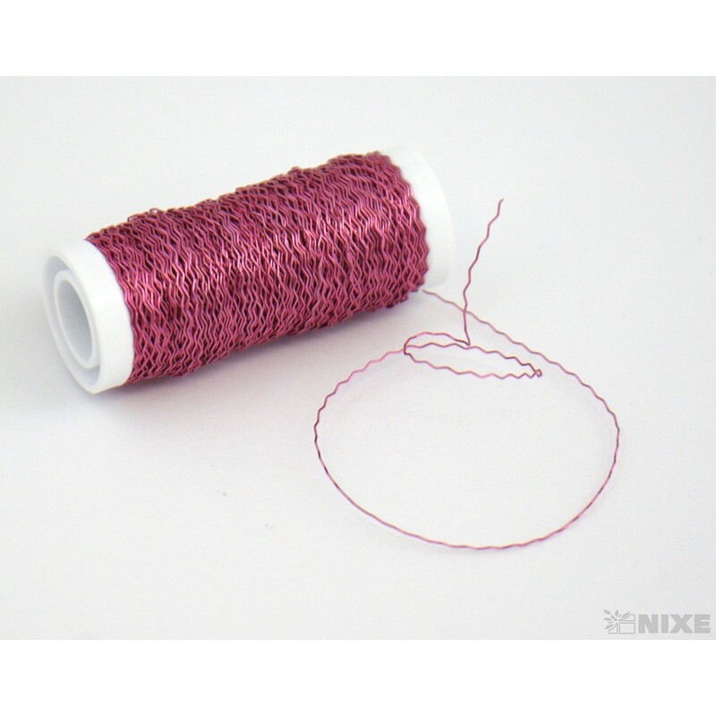 DRÁT EFFEKT PL 0,3mm 30g*RŮŽOVÁ