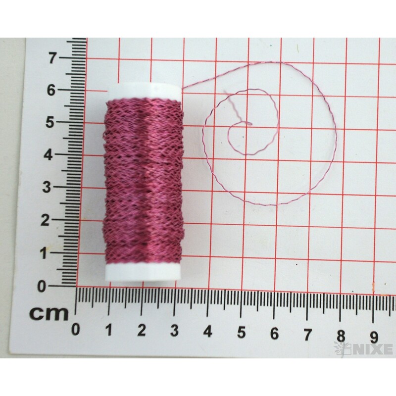 DRÁT EFFEKT PL 0,3mm 30g*RŮŽOVÁ