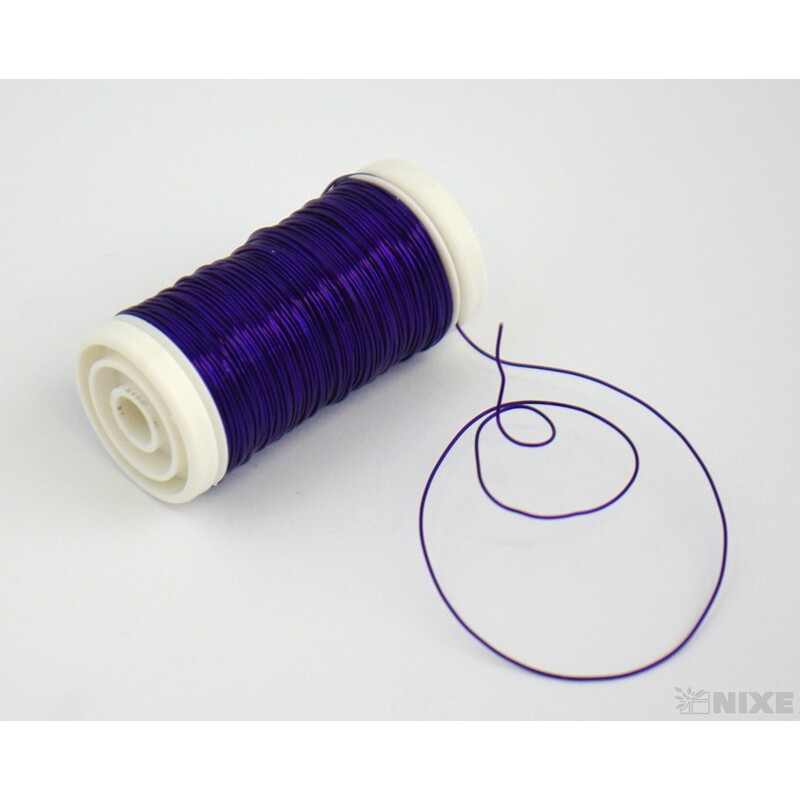OZDOBNÝ DRÁT PL 0,5mm 100g*FIALOVÁ
