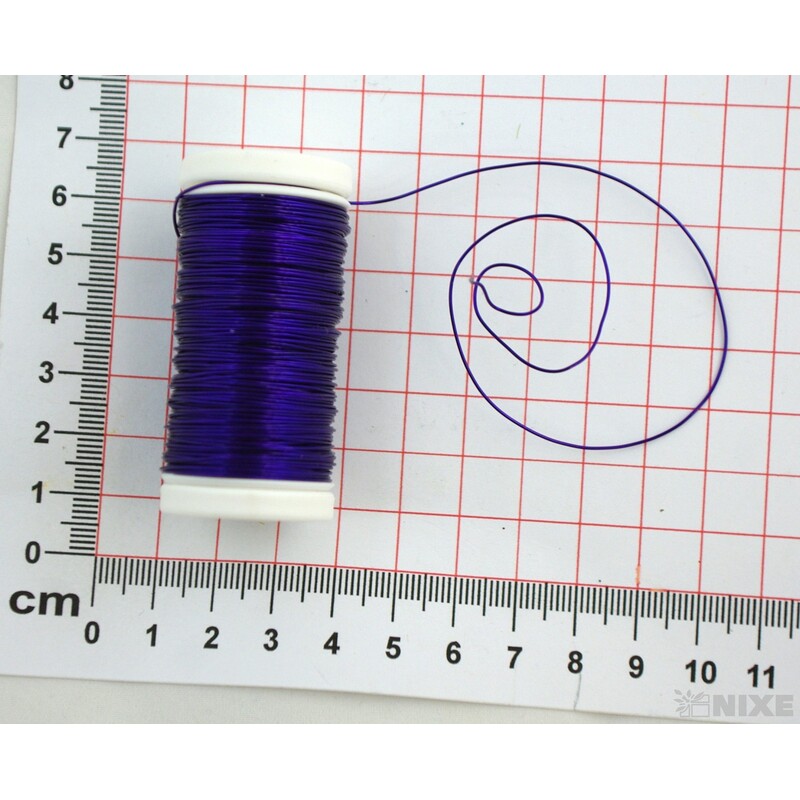 OZDOBNÝ DRÁT PL 0,5mm 100g*FIALOVÁ