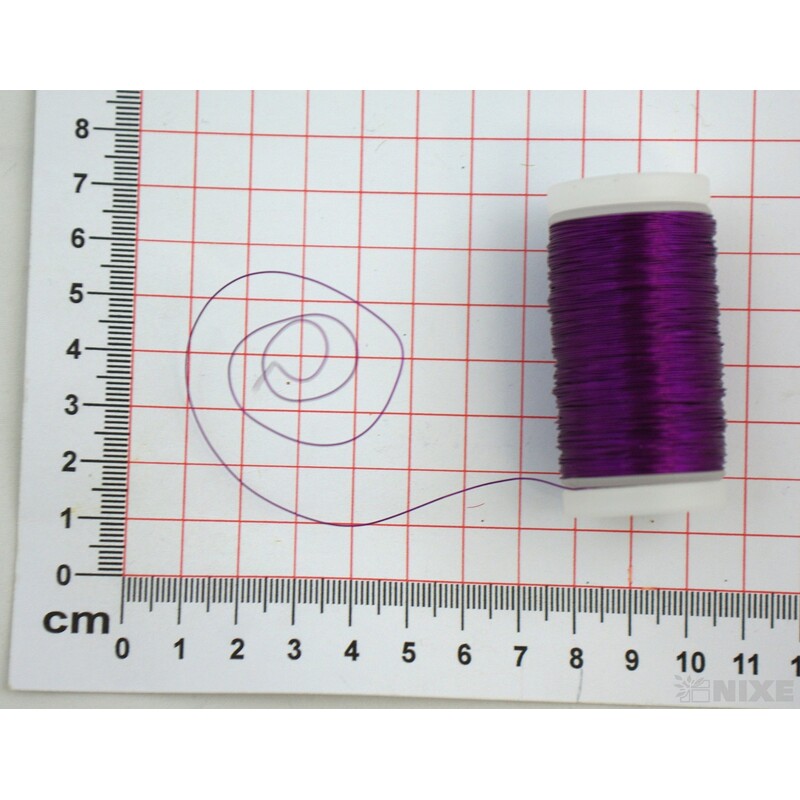 OZDOBNÝ DRÁT PL 0,3mm 100g*ŠEŘÍKOVÁ