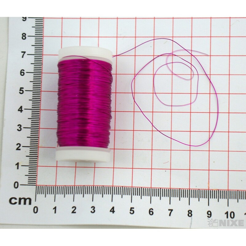 OZDOBNÝ DRÁT PL 0,3mm 100g*FUXIE