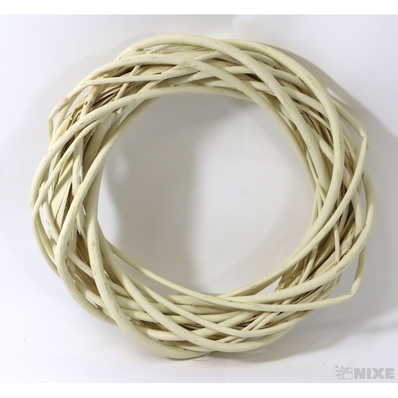 VĚNEC PROUTĚNÝ 25cm*MIX BAREV