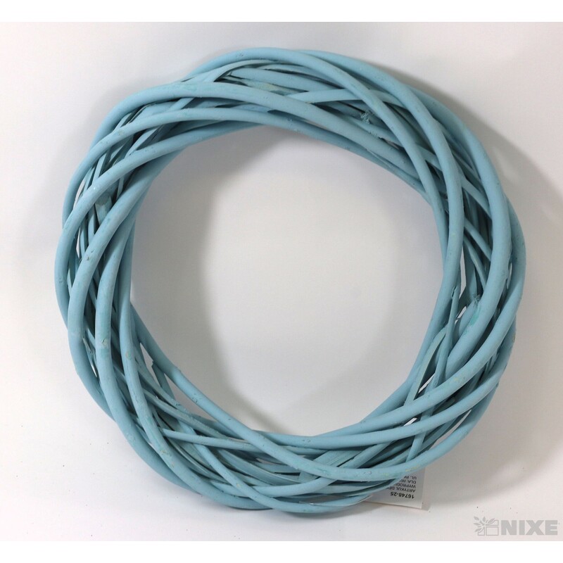 VĚNEC PROUTĚNÝ 25cm*MIX BAREV