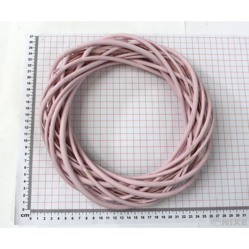 VĚNEC PROUTĚNÝ 25cm*MIX BAREV