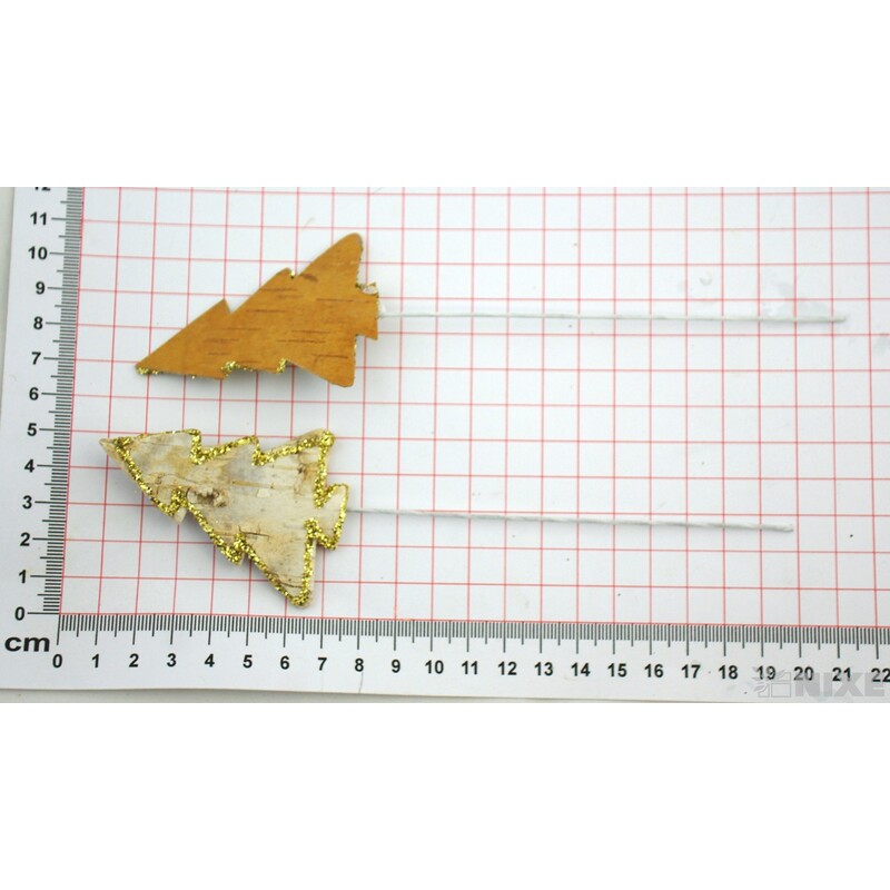 ZÁPICH K STROMEK 12ks 6x17cm*PŘÍRODNÍ