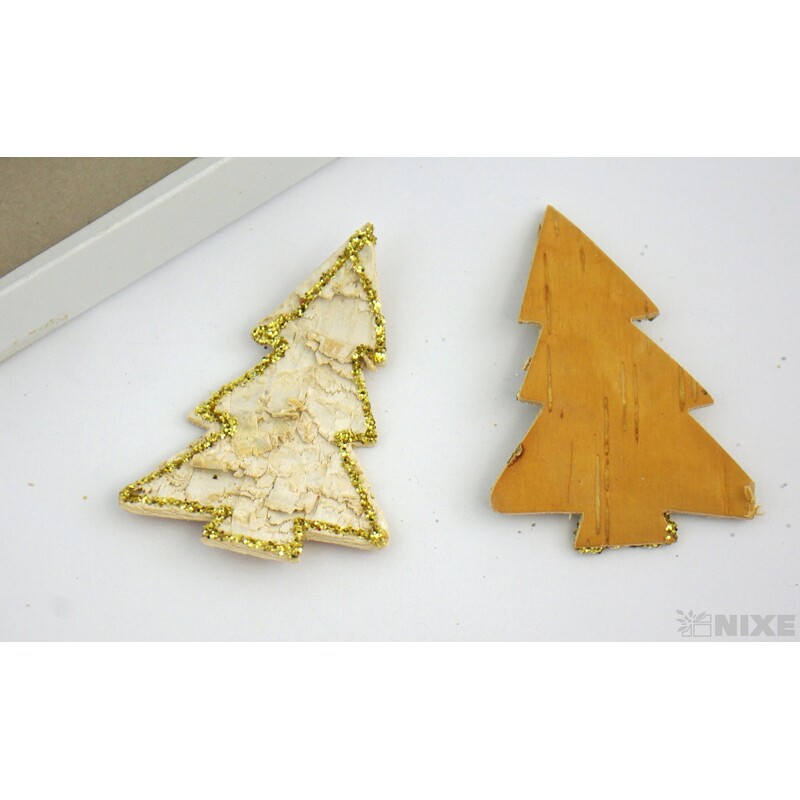 STROMEČEK KŮRA 7cm 12ks*PŘÍRODNÍ