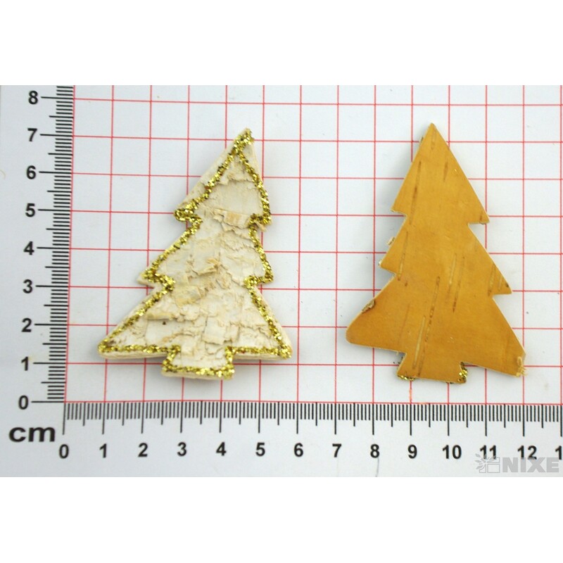 STROMEČEK KŮRA 7cm 12ks*PŘÍRODNÍ