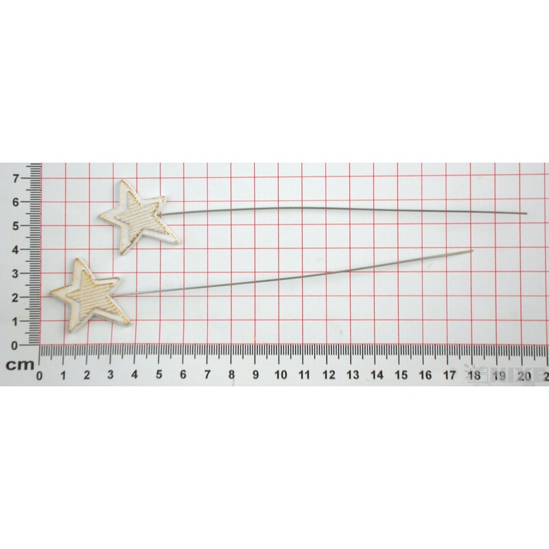 ZÁPICH HVĚZDA 12ks 2x17cm*