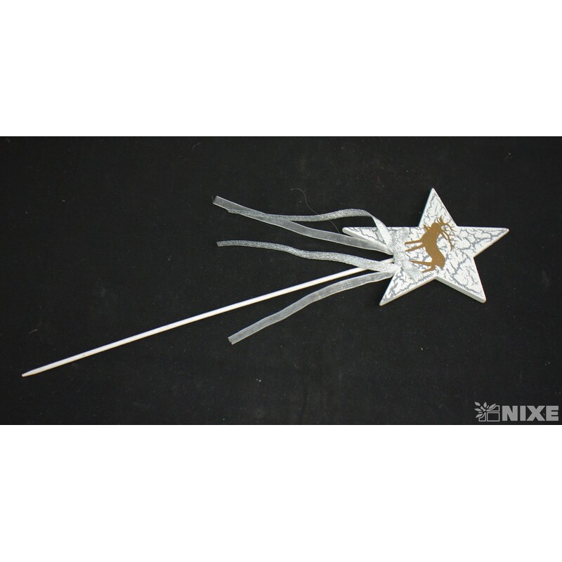 ZÁPICH HVĚZDA 11x35cm*MIX BAREV