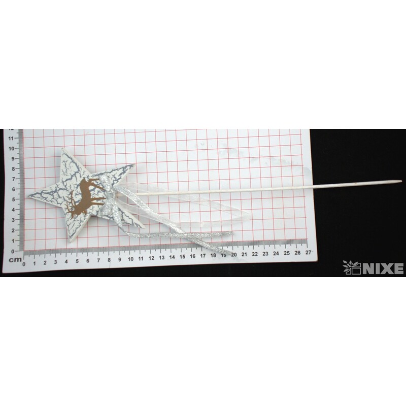 ZÁPICH HVĚZDA 11x35cm*MIX BAREV