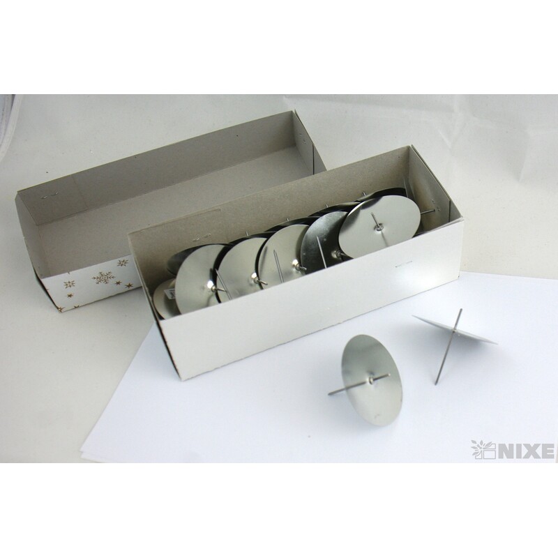 BODEC 60x50mm*STŘÍBRNÁ