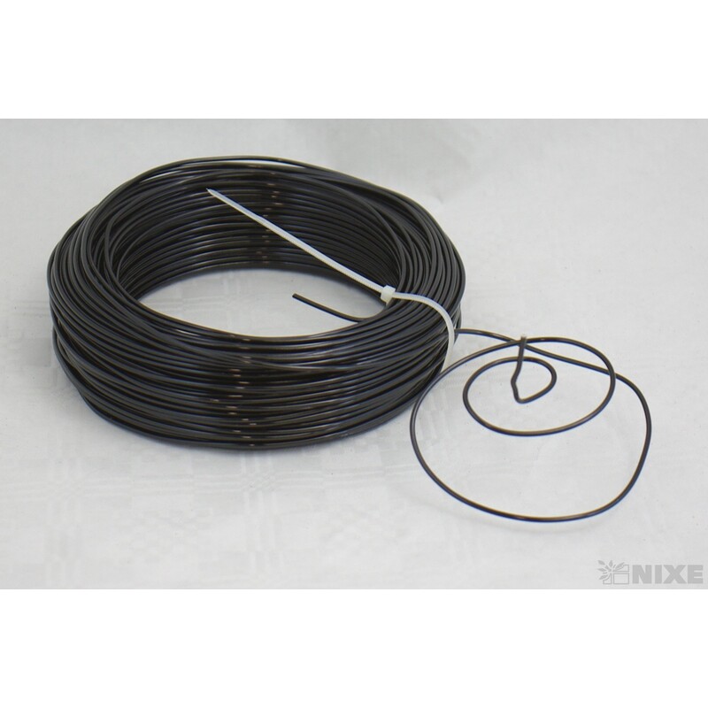 DRÁT HLINÍKOVÝ 2mmx60m*ČERNÁ