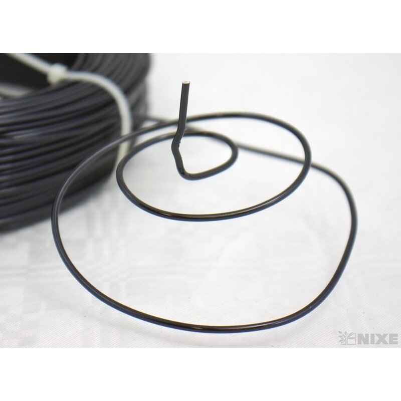 DRÁT HLINÍKOVÝ 2mmx60m*ČERNÁ