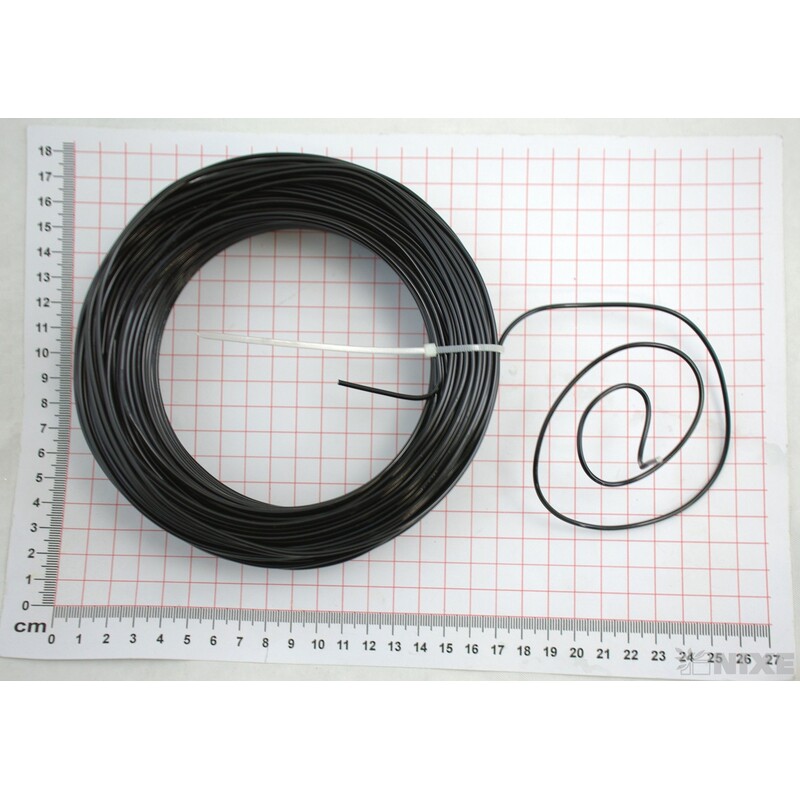 DRÁT HLINÍKOVÝ 2mmx60m*ČERNÁ