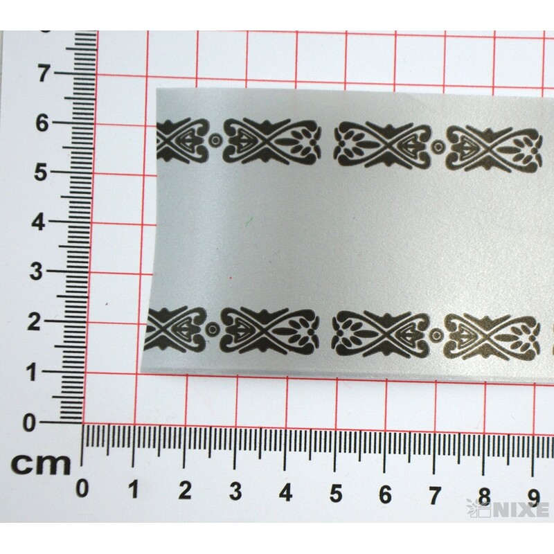 POHŘEBNÍ STUHA SP 57mmx50m*STŘÍBRNÁ+ČERNÁ