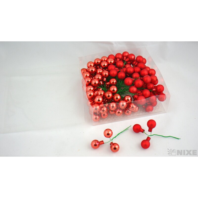 KOULE NA DR. 2x10,5cm 144ks MIX*ORANŽOVÁ