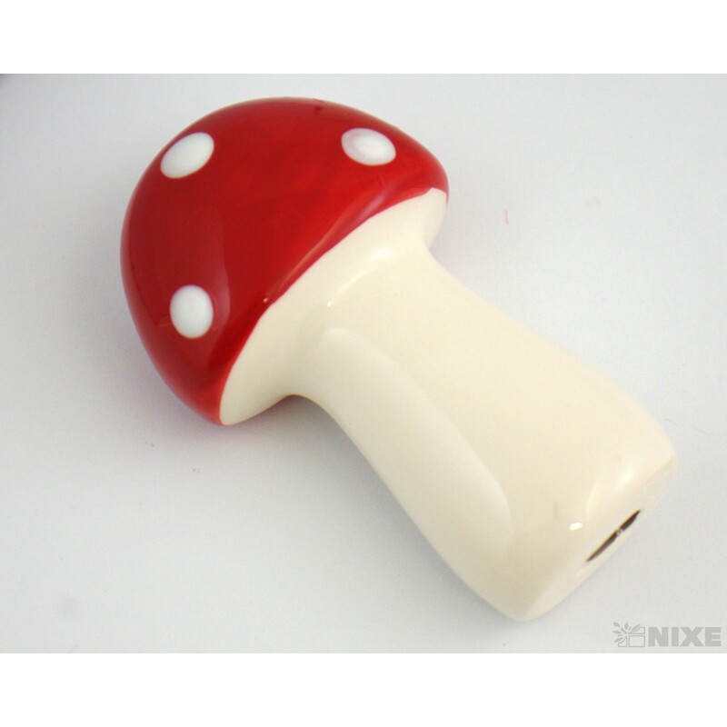 MUCHOMŮRKA 10cm 3ks*ČERVENÁ