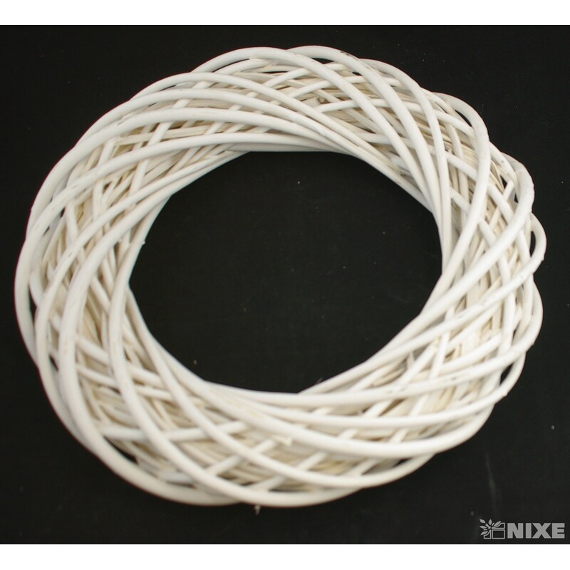 VĚNEC PROUTĚNÝ 40cm*MIX BAREV