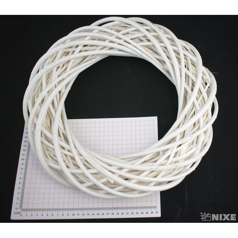 VĚNEC PROUTĚNÝ 40cm*MIX BAREV