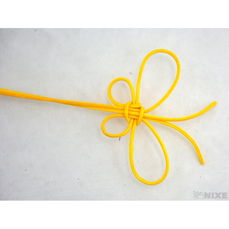 PEDIG MOTÝL 35cm 10ks*ŽLUTÁ+ORANŽOVÁ