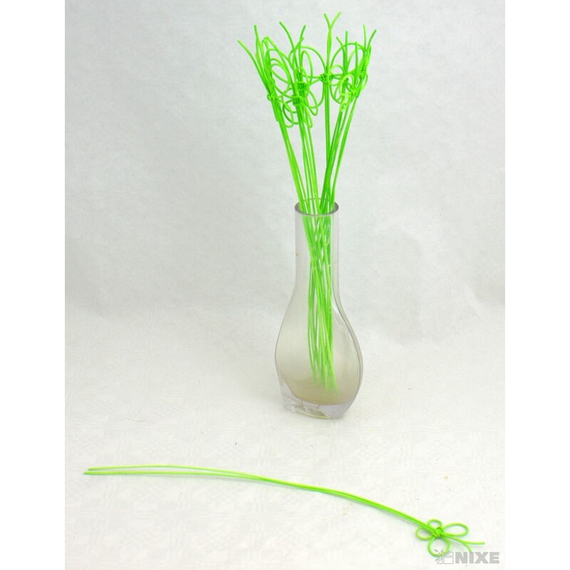 PEDIG MOTÝL 35cm 10ks*ZELENÁ SV.