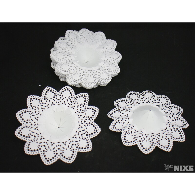 PAPÍROVÁ PODLOŽKA 18cm*BÍLÁ