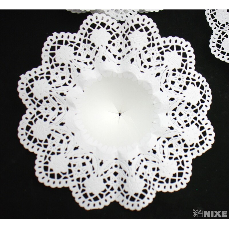 PAPÍROVÁ PODLOŽKA 23cm*BÍLÁ