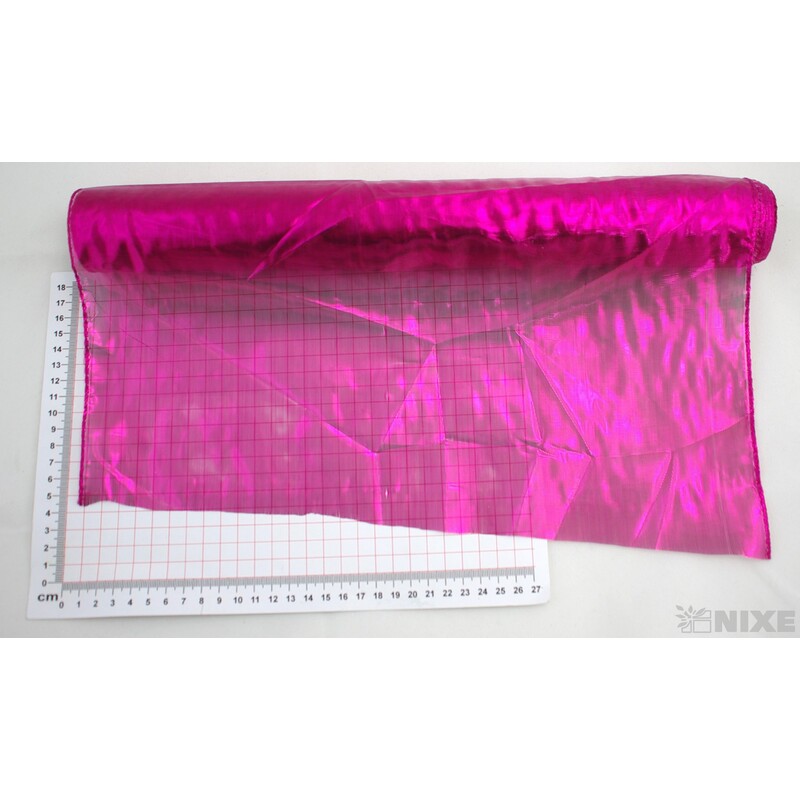 ORGANZA METALIC 40cmx3m*FUXIE