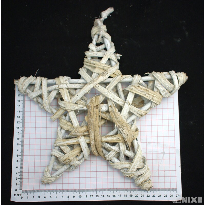 HVĚZDA PROUTI 30cm*BÍLÁ